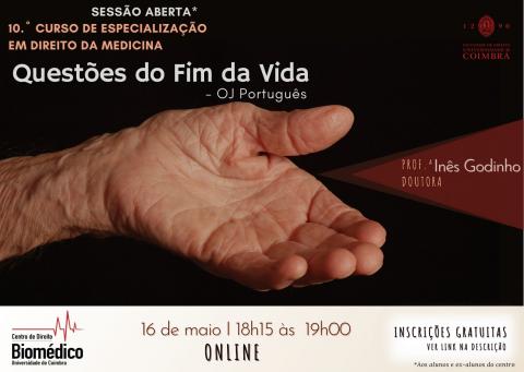 Sessão aberta | 10.º Curso de Especialização em Direito da Medicina